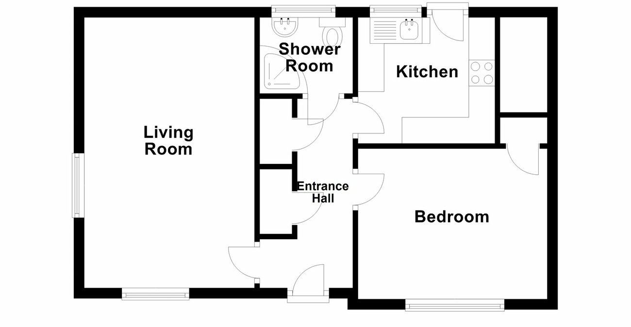 1 bedroom bungalow for sale in Rochester | Robinson Michael & Jackson