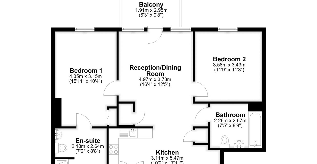 2 bedroom property for sale in London | Robinson Jackson