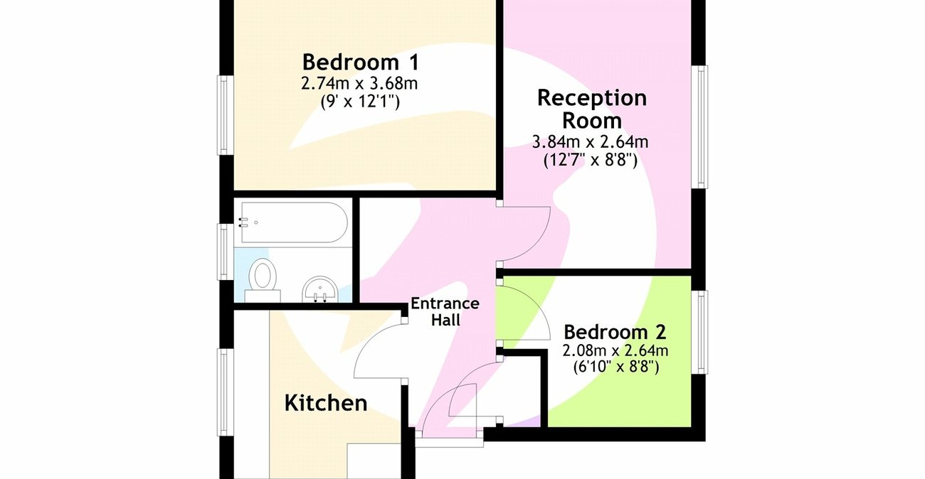 2 bedroom property for sale in London | Robinson Jackson