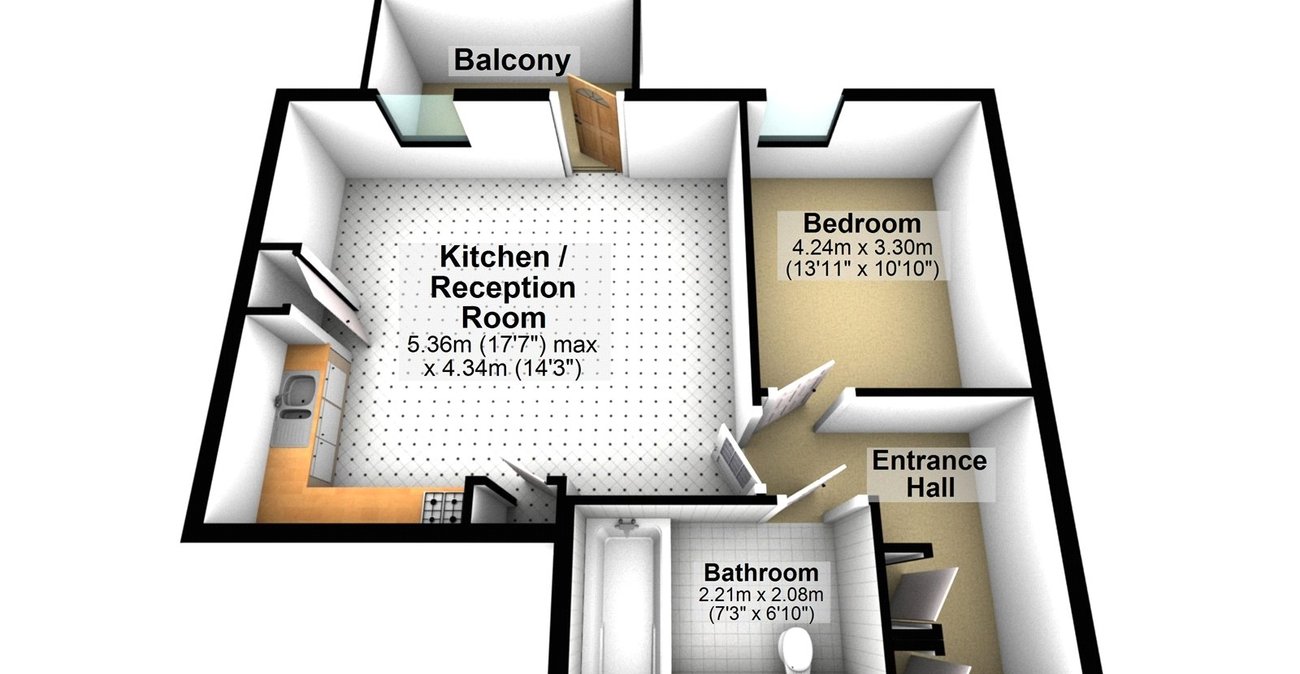 1 bedroom property for sale in London | Robinson Jackson