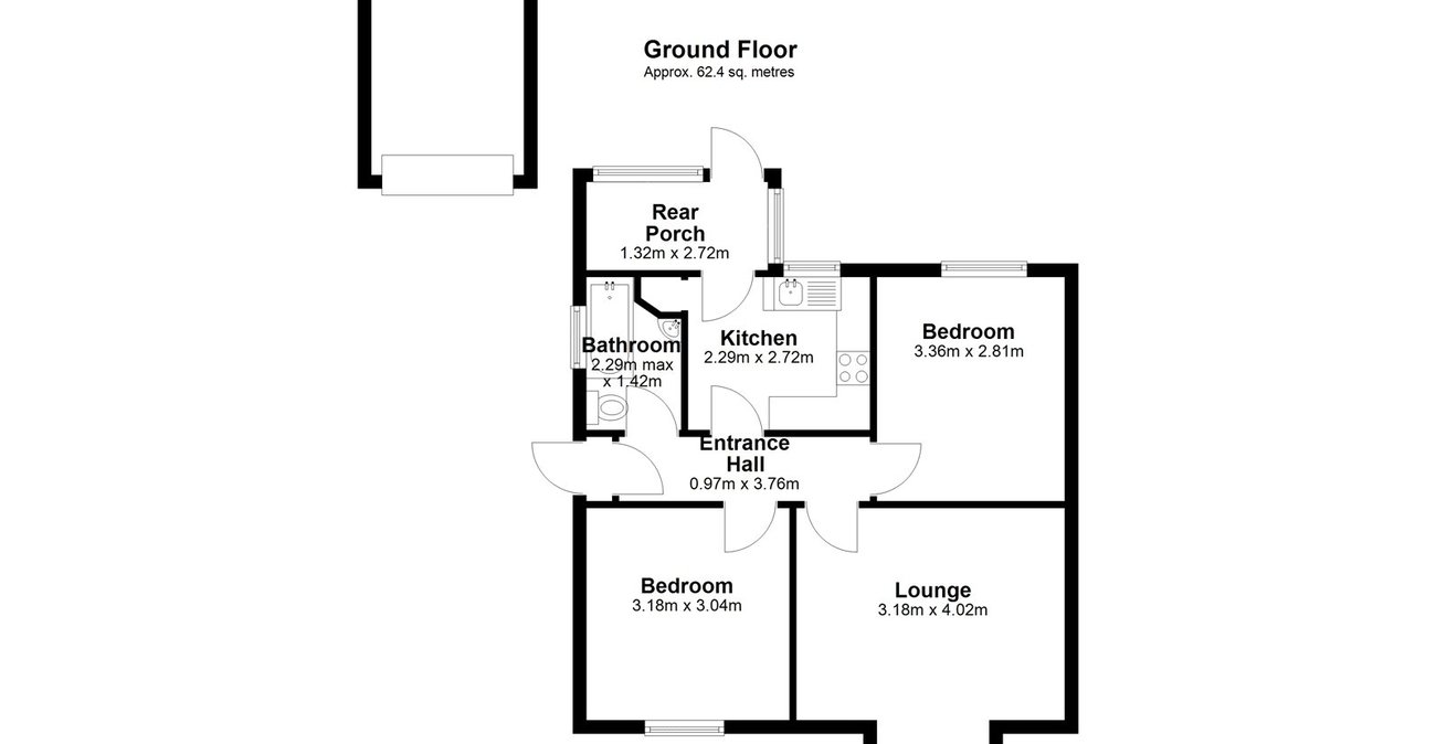 2 bedroom property for sale in Rochester | Robinson Michael & Jackson
