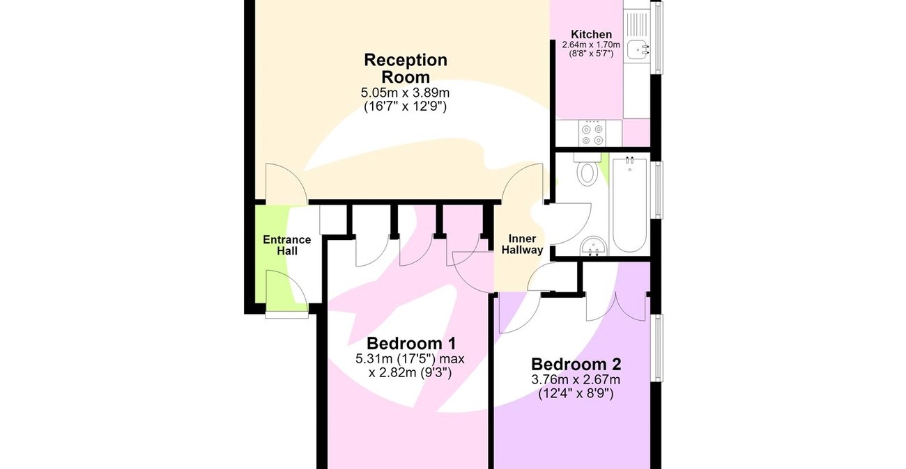 2 bedroom property for sale in London | Robinson Jackson