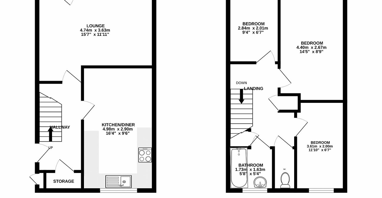 3 bedroom house for sale in Swanley | Robinson Jackson