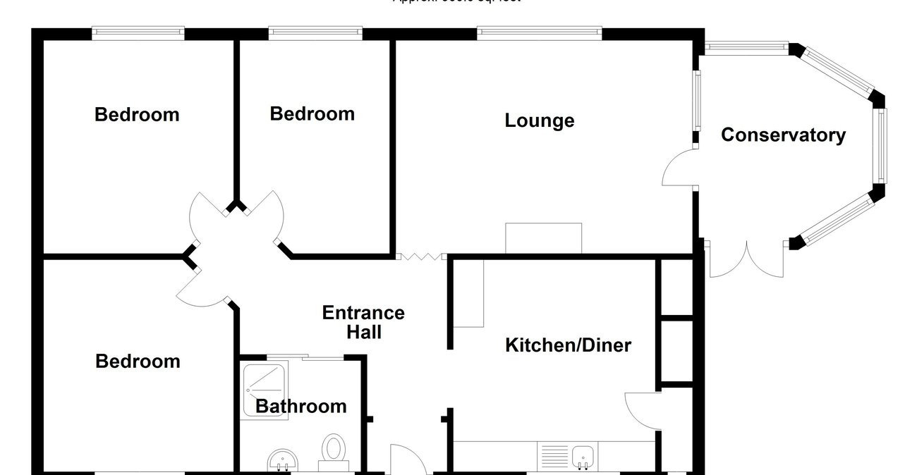 3 bedroom bungalow for sale in Newnham | Robinson Michael & Jackson