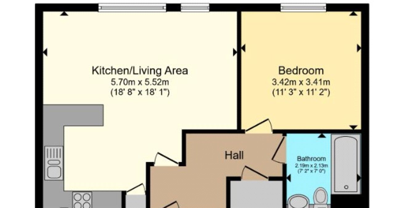 1 bedroom property for sale in Chatham | Robinson Michael & Jackson