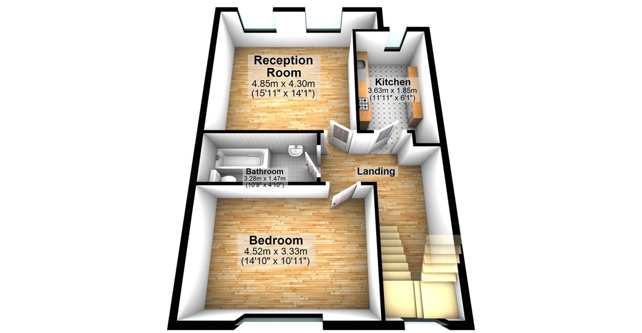 1 bedroom property for sale in London | Robinson Jackson