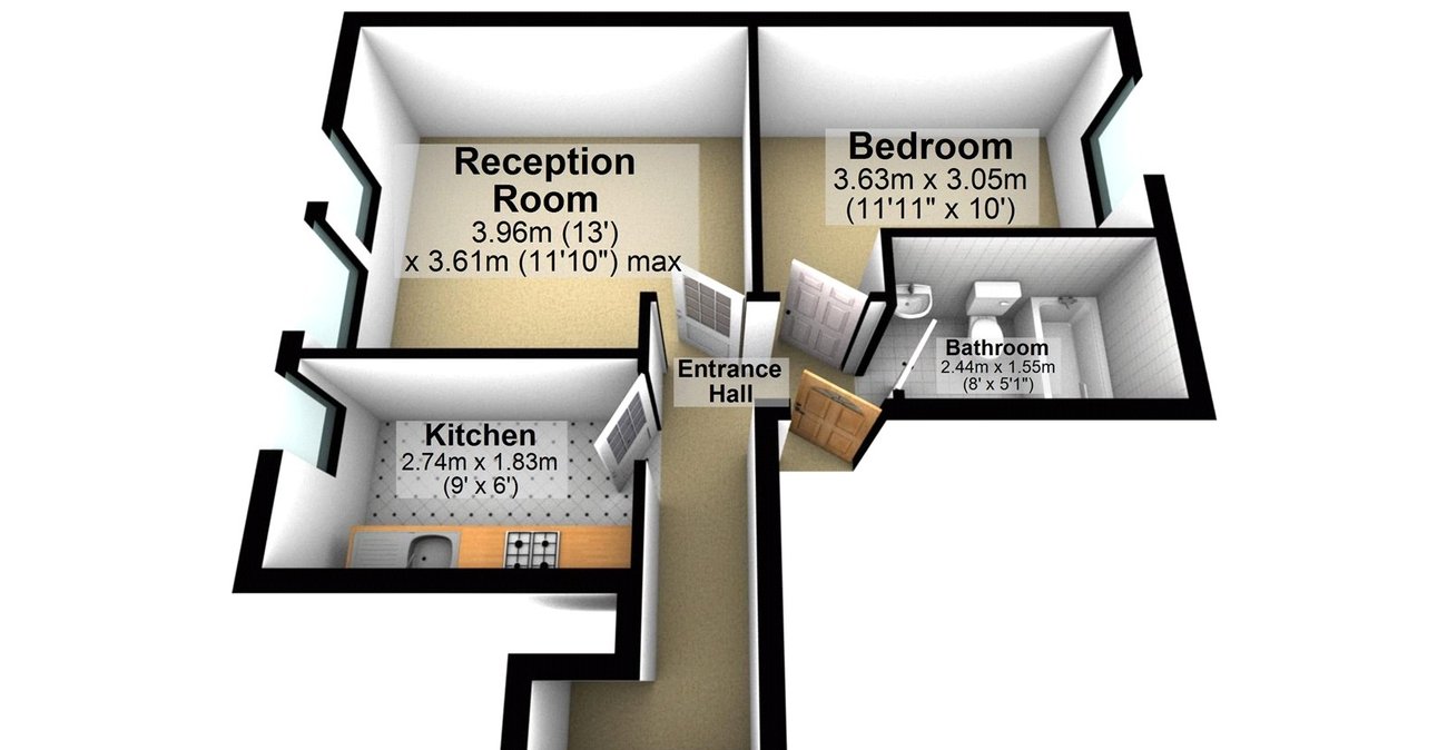 1 bedroom property for sale in London | Robinson Jackson
