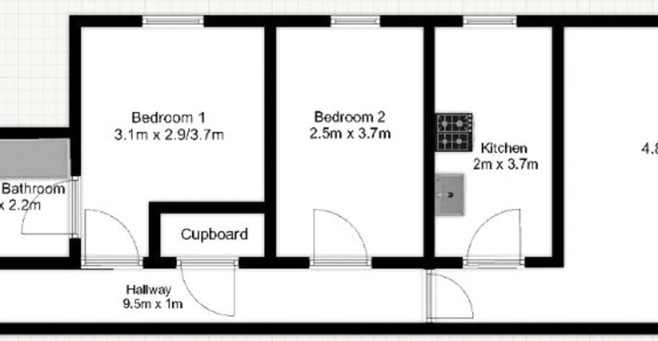 2 bedroom property to rent in London | 
