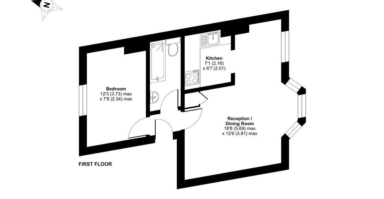 1 bedroom property to rent in London | Robinson Jackson