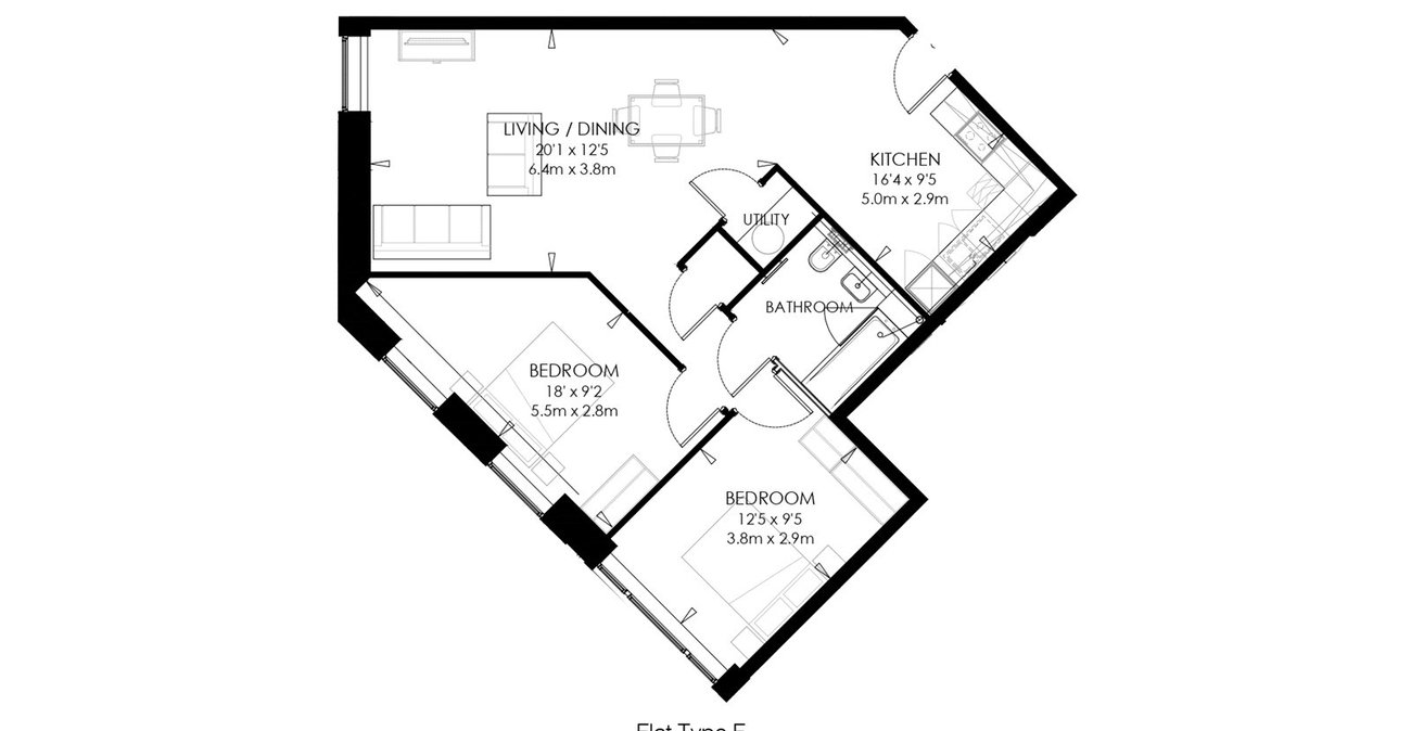 2 bedroom property to rent in Chatham Maritime | Robinson Michael & Jackson