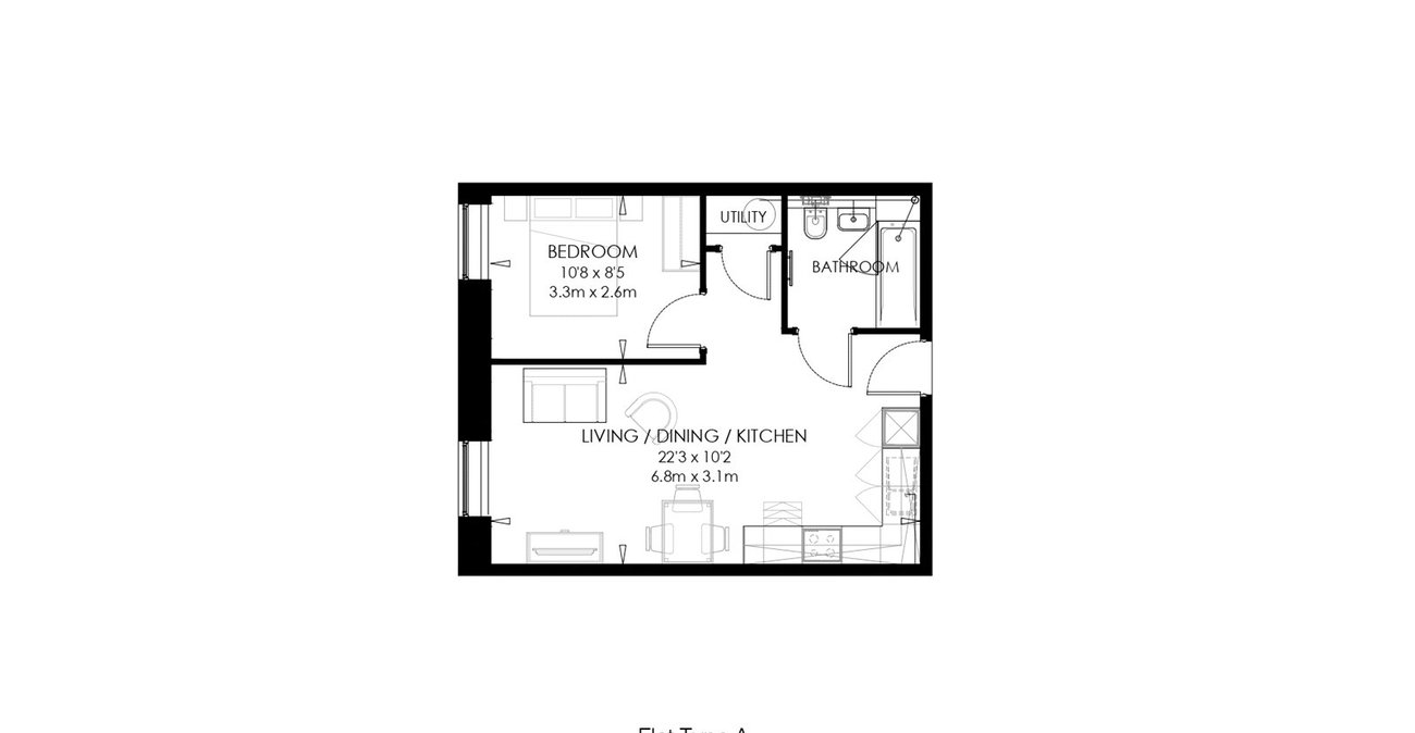 1 bedroom property to rent in Chatham Maritime | Robinson Michael & Jackson