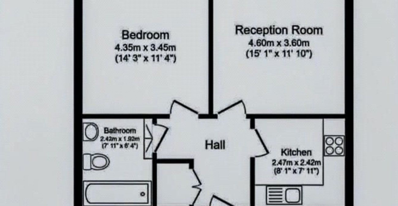 1 bedroom property to rent in London | Robinson Jackson