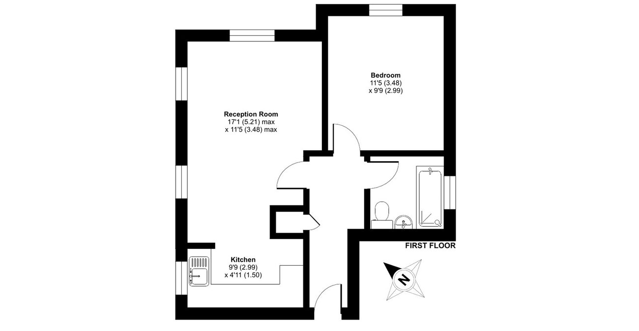 1 bedroom property to rent in London | Robinson Jackson