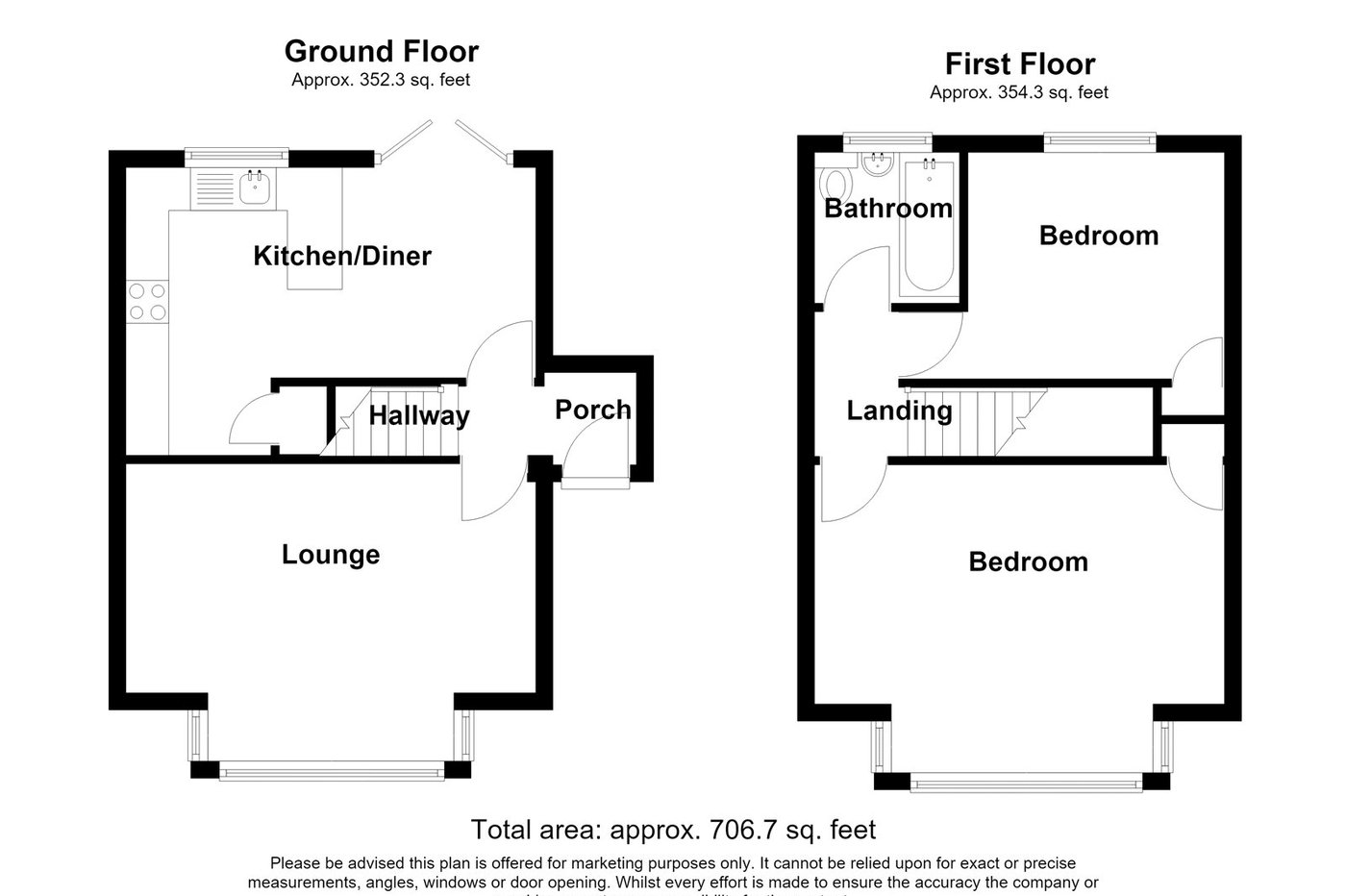 2 bedroom house for sale in Rochester | Robinson Michael & Jackson