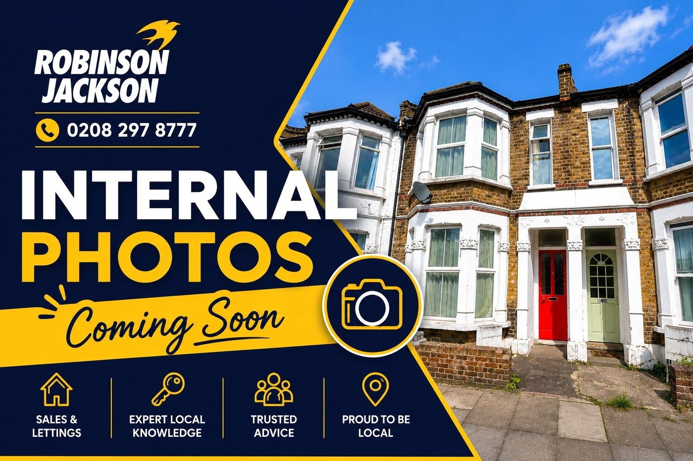 3 bedroom house for sale in London | Robinson Jackson