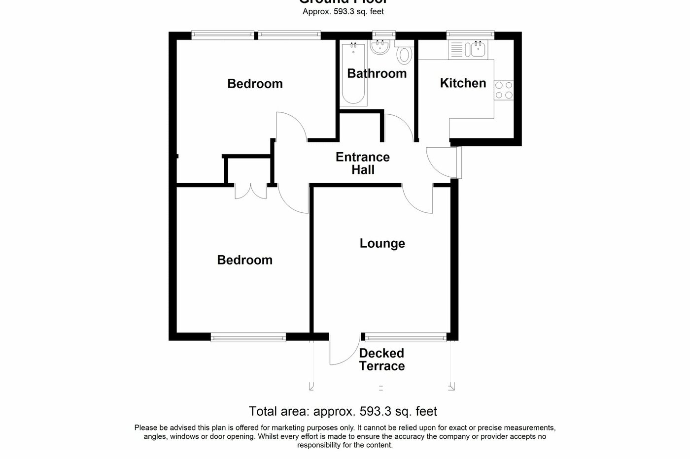 2 bedroom property for sale in Rochester | Robinson Michael & Jackson