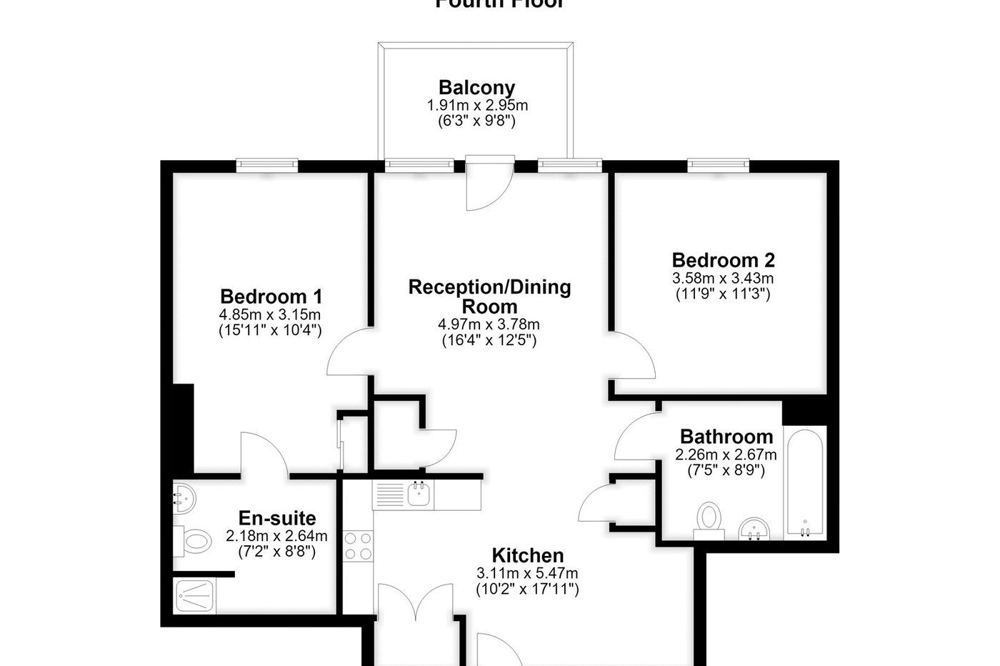 2 bedroom property for sale in London | Robinson Jackson