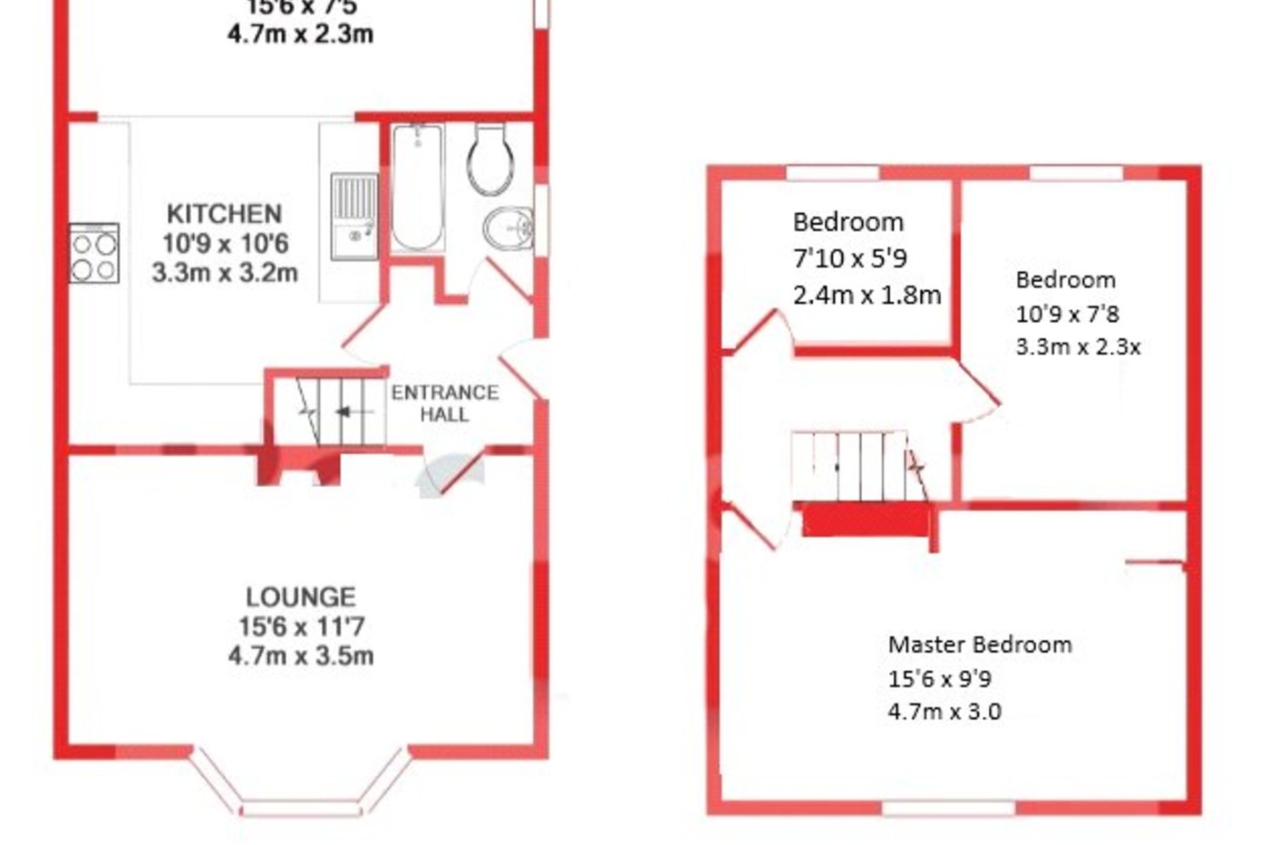 3 bedroom house for sale in Rochester | Robinson Michael & Jackson