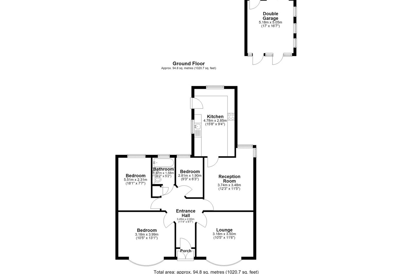 3 bedroom bungalow for sale in Gillingham | Robinson Michael & Jackson