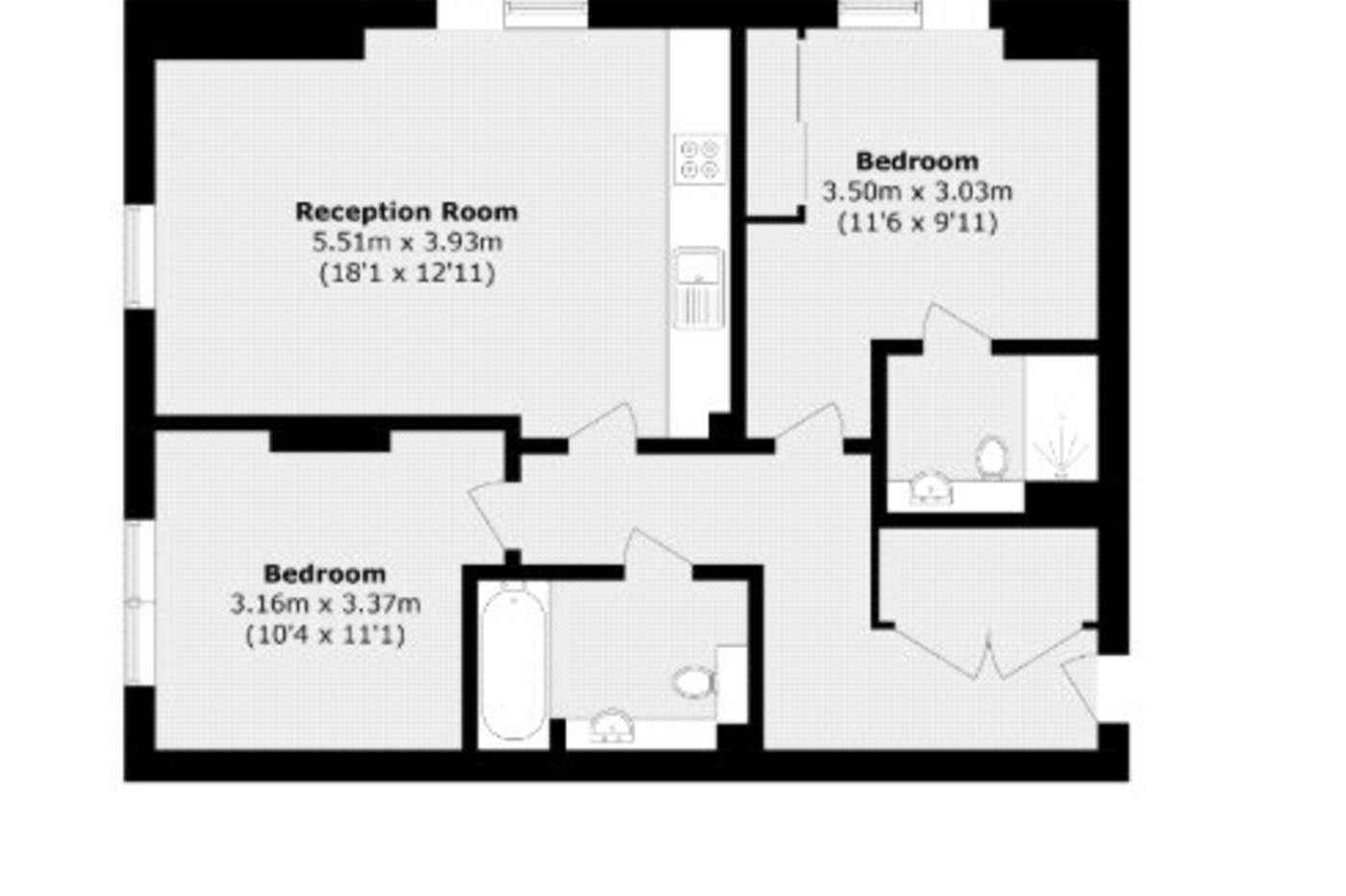 2 bedroom property for sale in London | Robinson Jackson