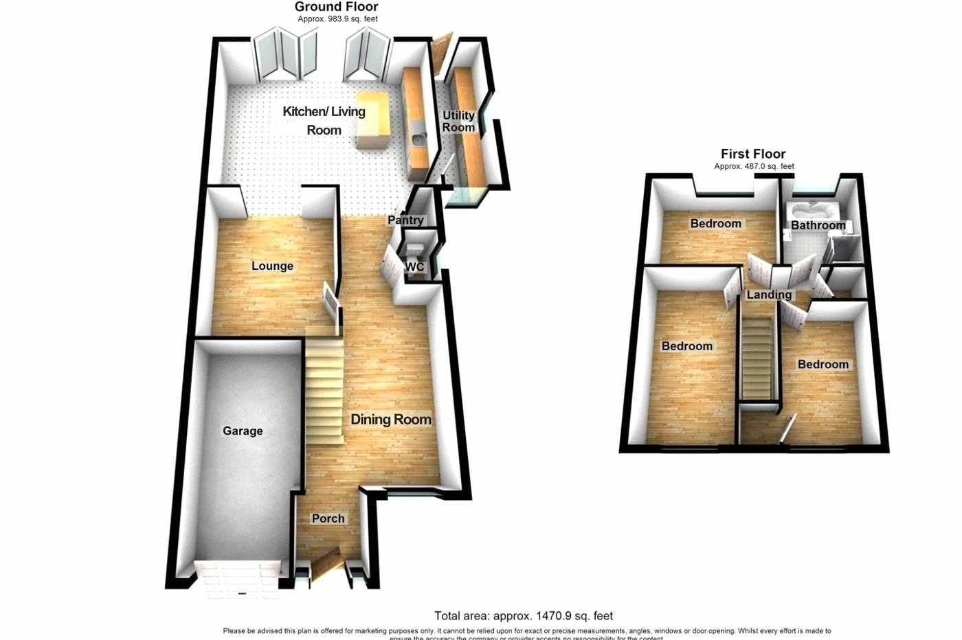 3 bedroom house for sale in Rochester | Robinson Michael & Jackson