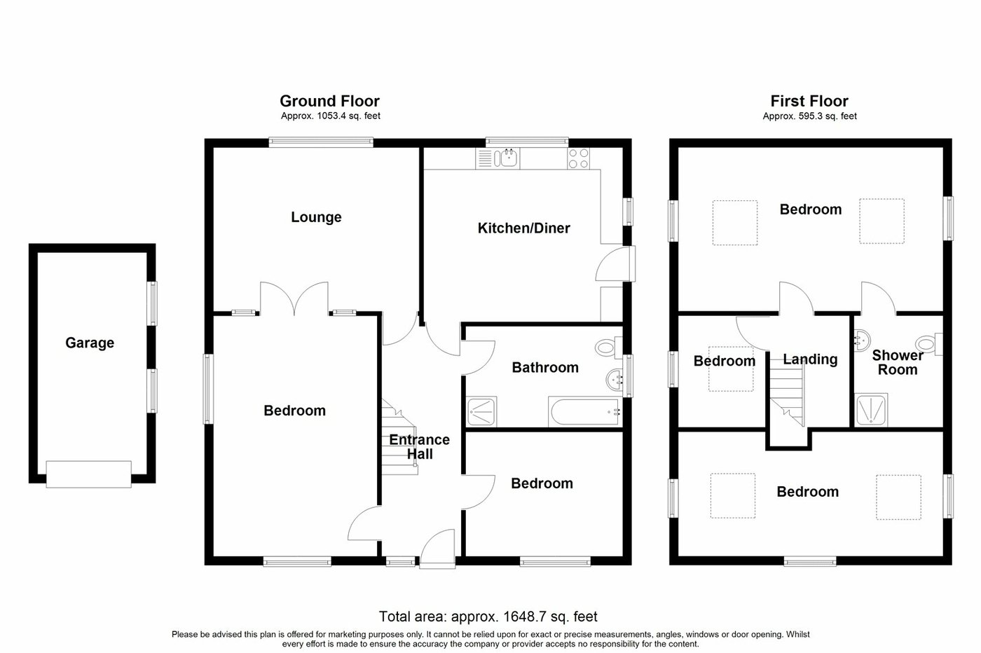4 bedroom bungalow for sale in Rochester | Robinson Michael & Jackson