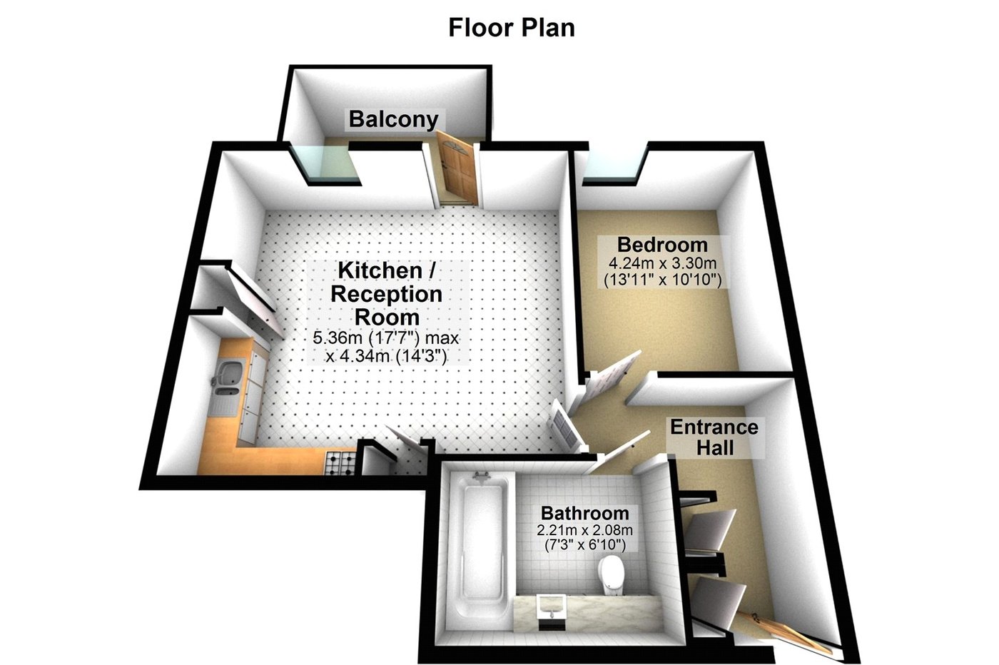 1 bedroom property for sale in London | Robinson Jackson