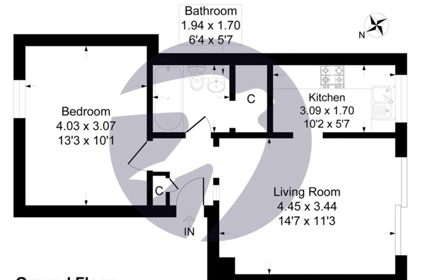 1 bedroom property for sale in Orpington | Robinson Jackson
