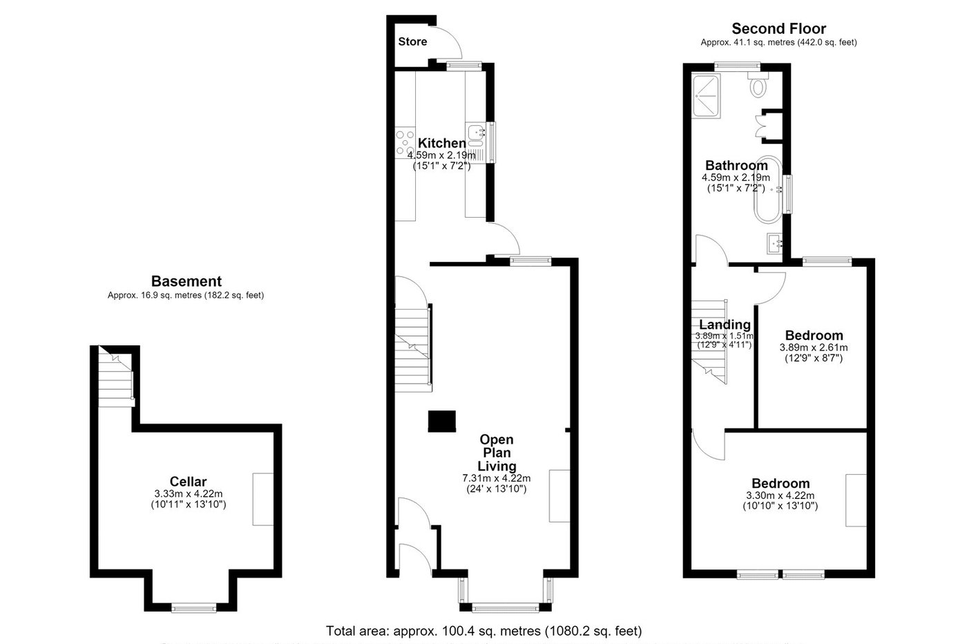 2 bedroom house for sale in Chatham | Robinson Michael & Jackson