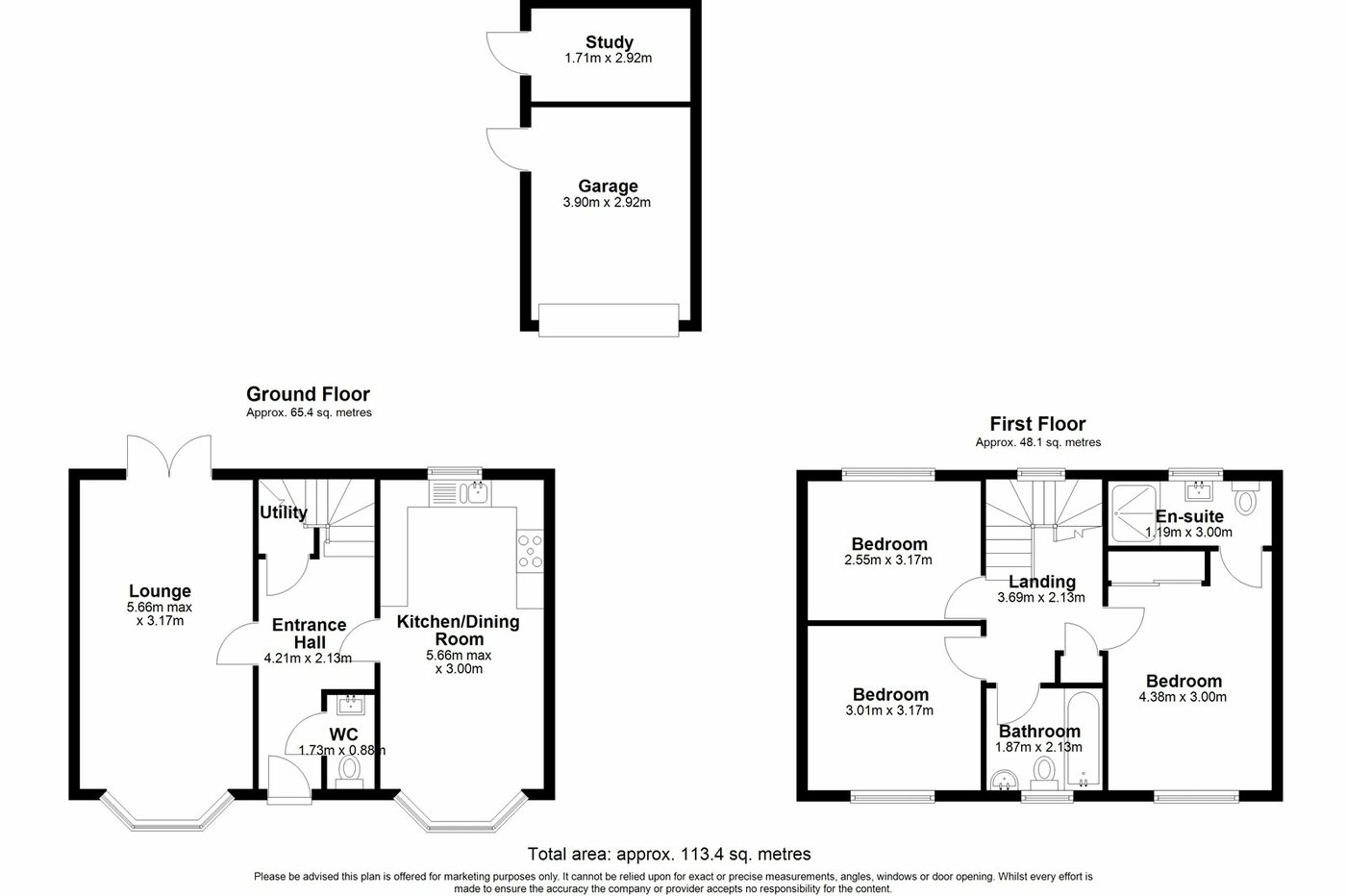 3 bedroom house for sale in Chattenden | Robinson Michael & Jackson