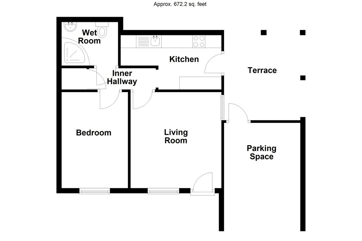 1 bedroom bungalow for sale in Gillingham | Robinson Michael & Jackson