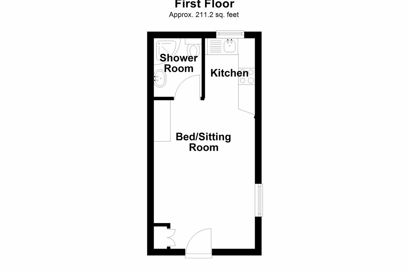 1 bedroom property for sale in Strood | Robinson Michael & Jackson