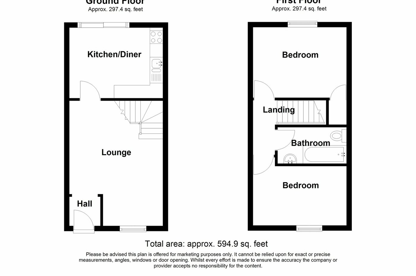 2 bedroom house for sale in Rochester | Robinson Michael & Jackson