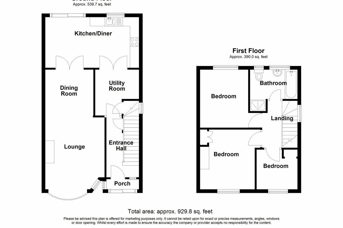 3 bedroom house for sale in Cuxton | Robinson Michael & Jackson
