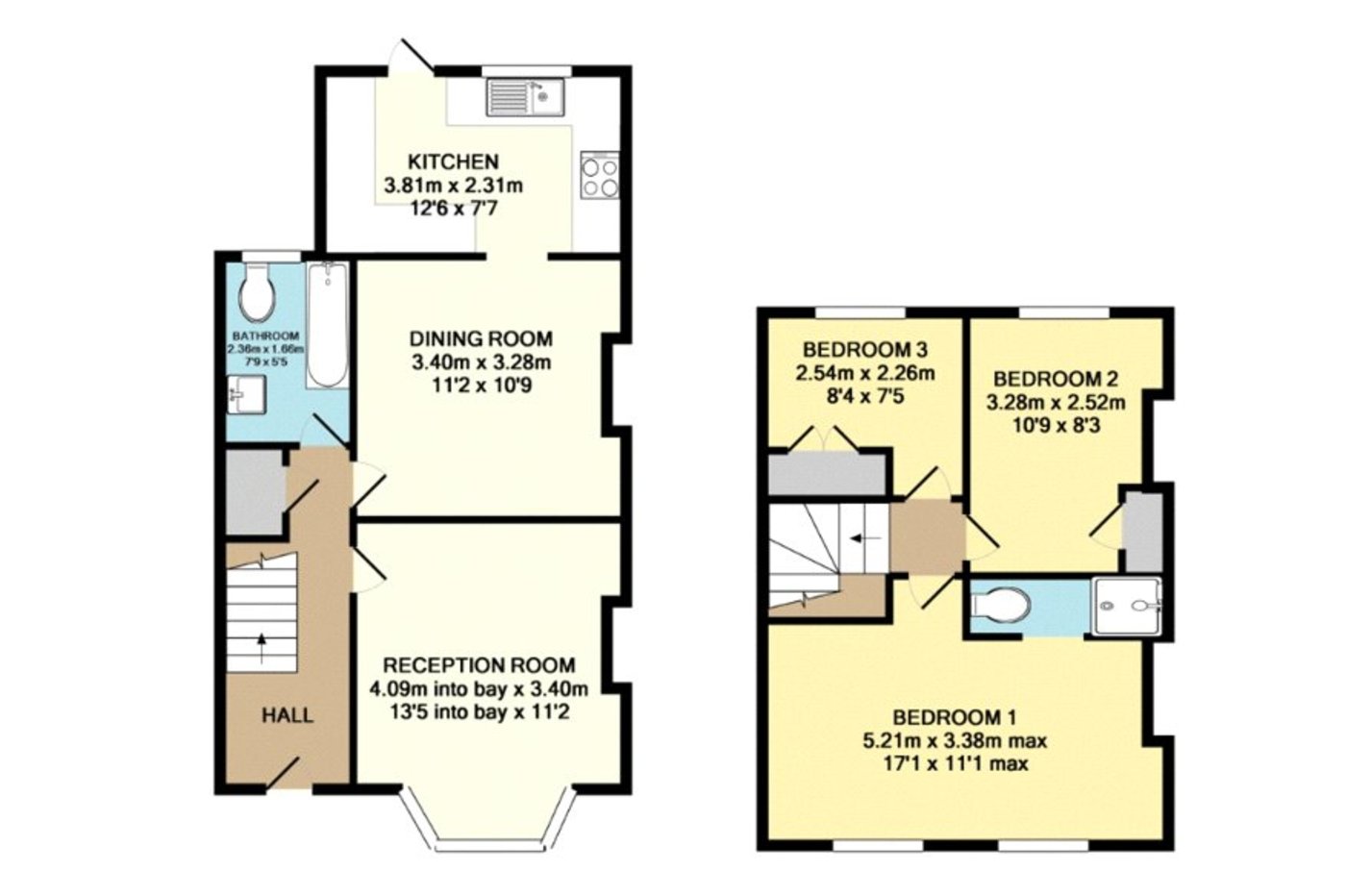 3 bedroom house for sale in London | Robinson Jackson