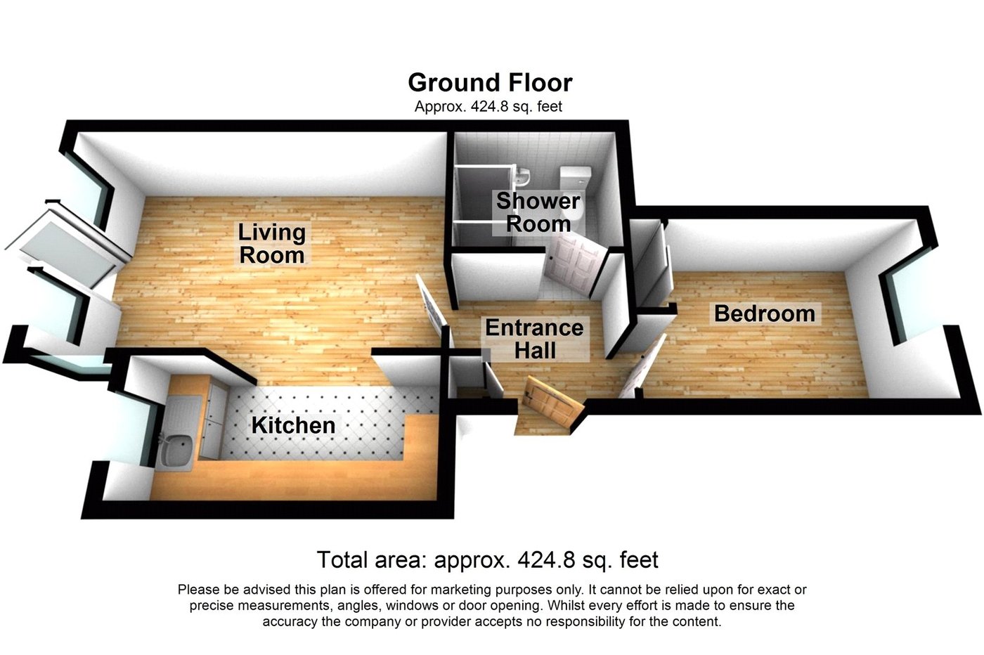 1 bedroom property for sale in Chatham | Robinson Michael & Jackson