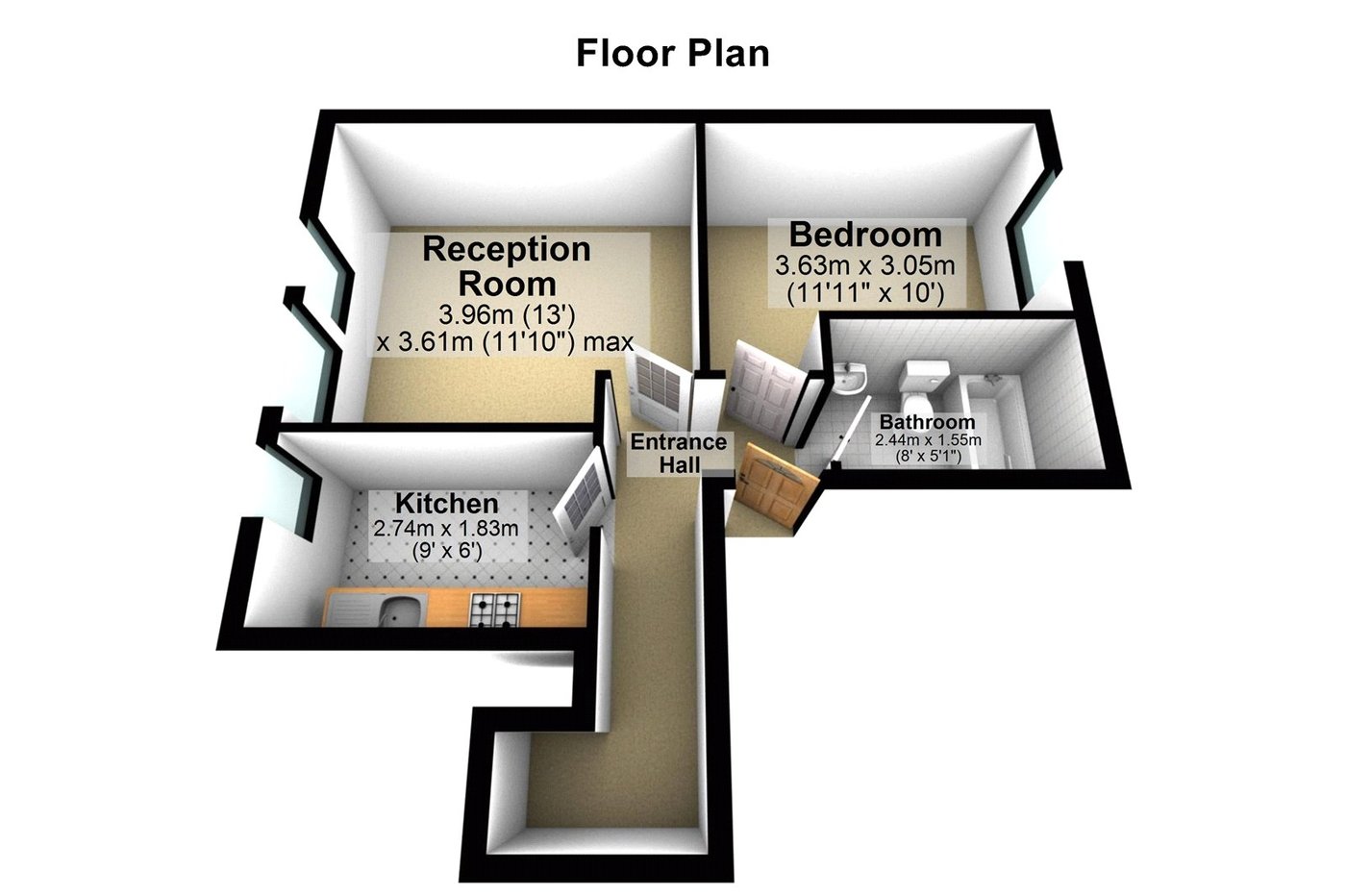1 bedroom property for sale in London | Robinson Jackson