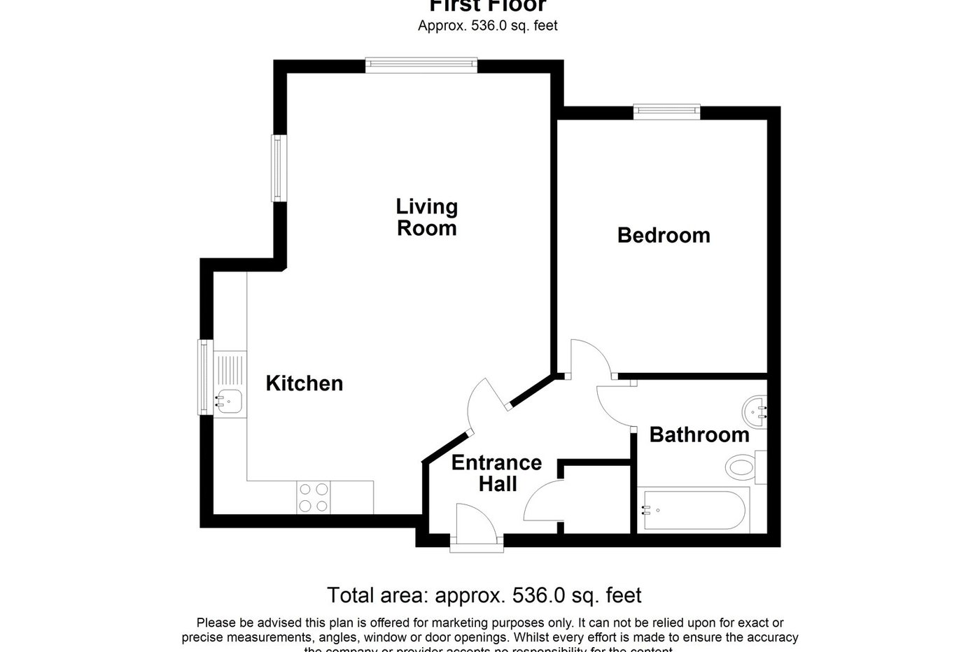 1 bedroom property for sale in Hoo | Robinson Michael & Jackson