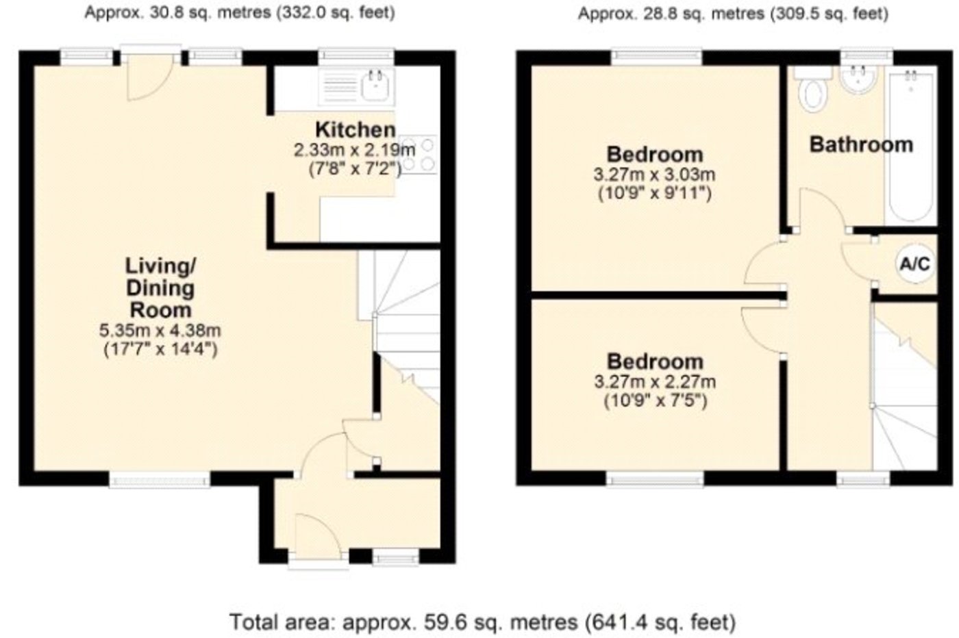 2 bedroom house for sale in St. Marys Island | Robinson Michael & Jackson