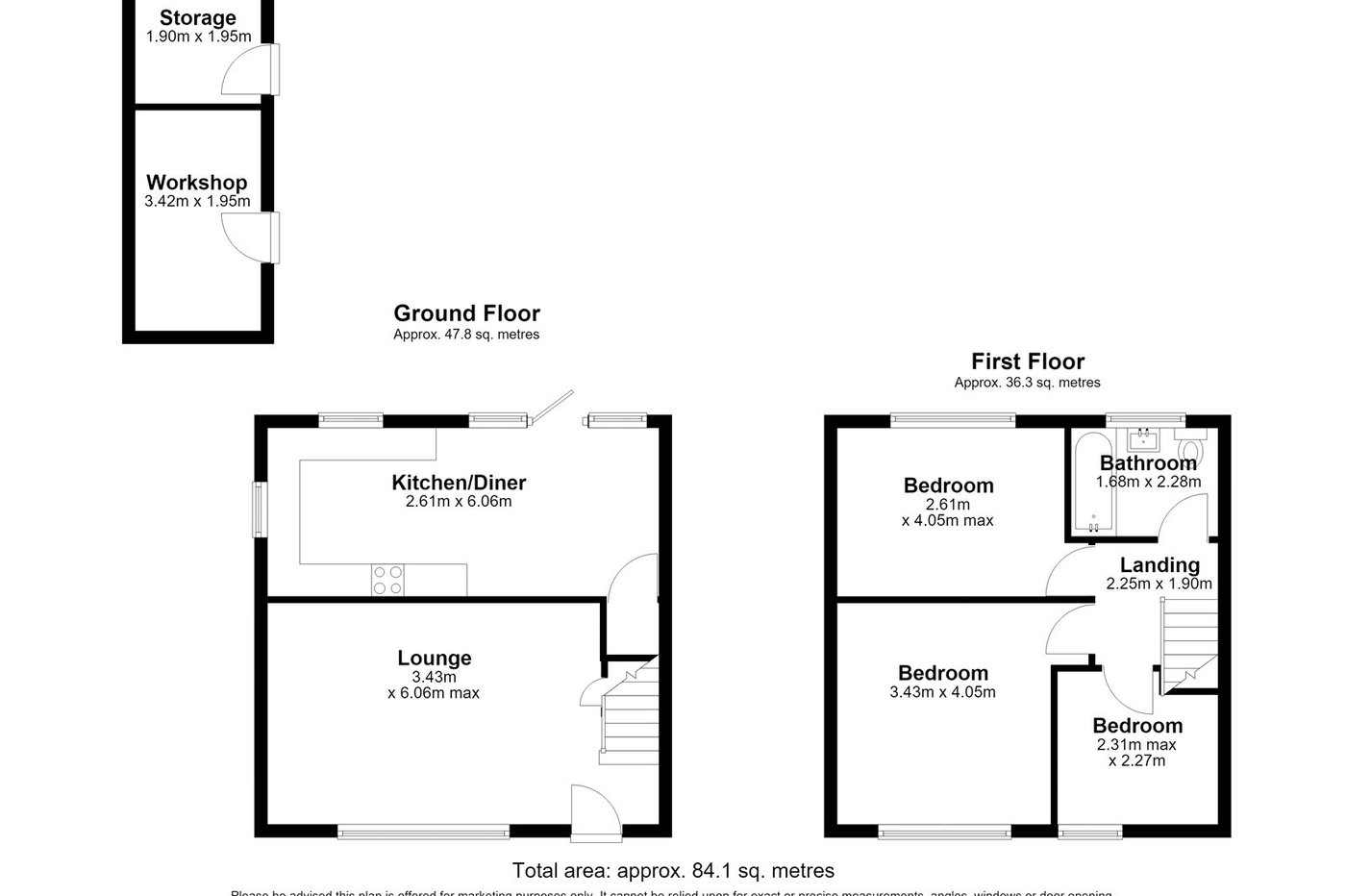 3 bedroom house for sale in Rochester | Robinson Michael & Jackson