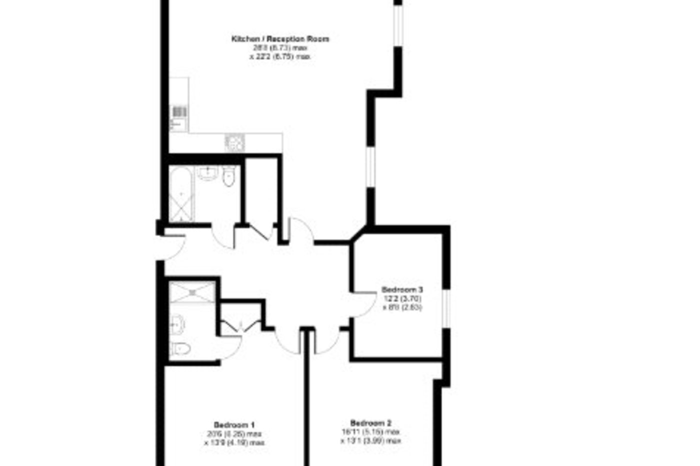 3 bedroom property for sale in London | Robinson Jackson