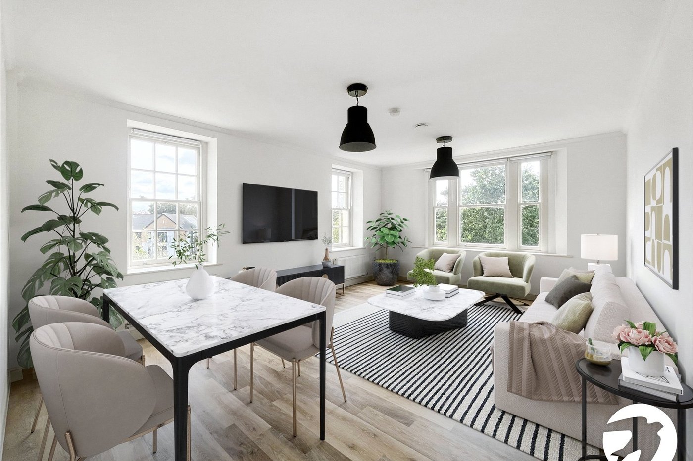 2 bedroom property for sale in Leybourne | Robinson Michael & Jackson