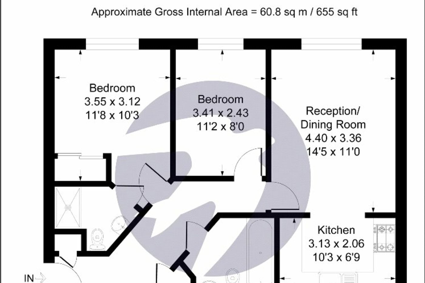 2 bedroom property to rent in Dartford | Robinson Jackson
