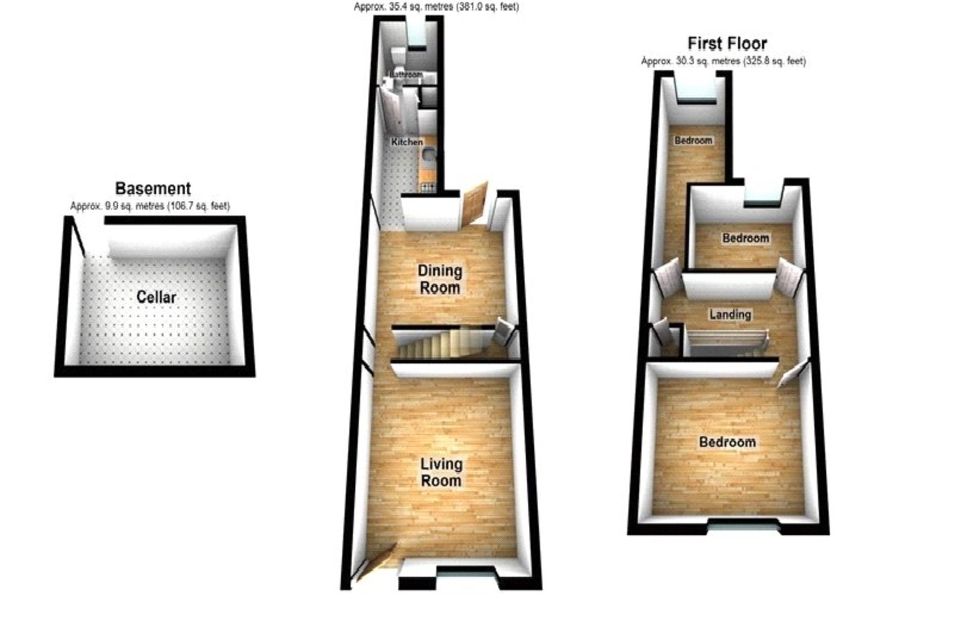 3 bedroom house to rent in Chatham | Robinson Michael & Jackson
