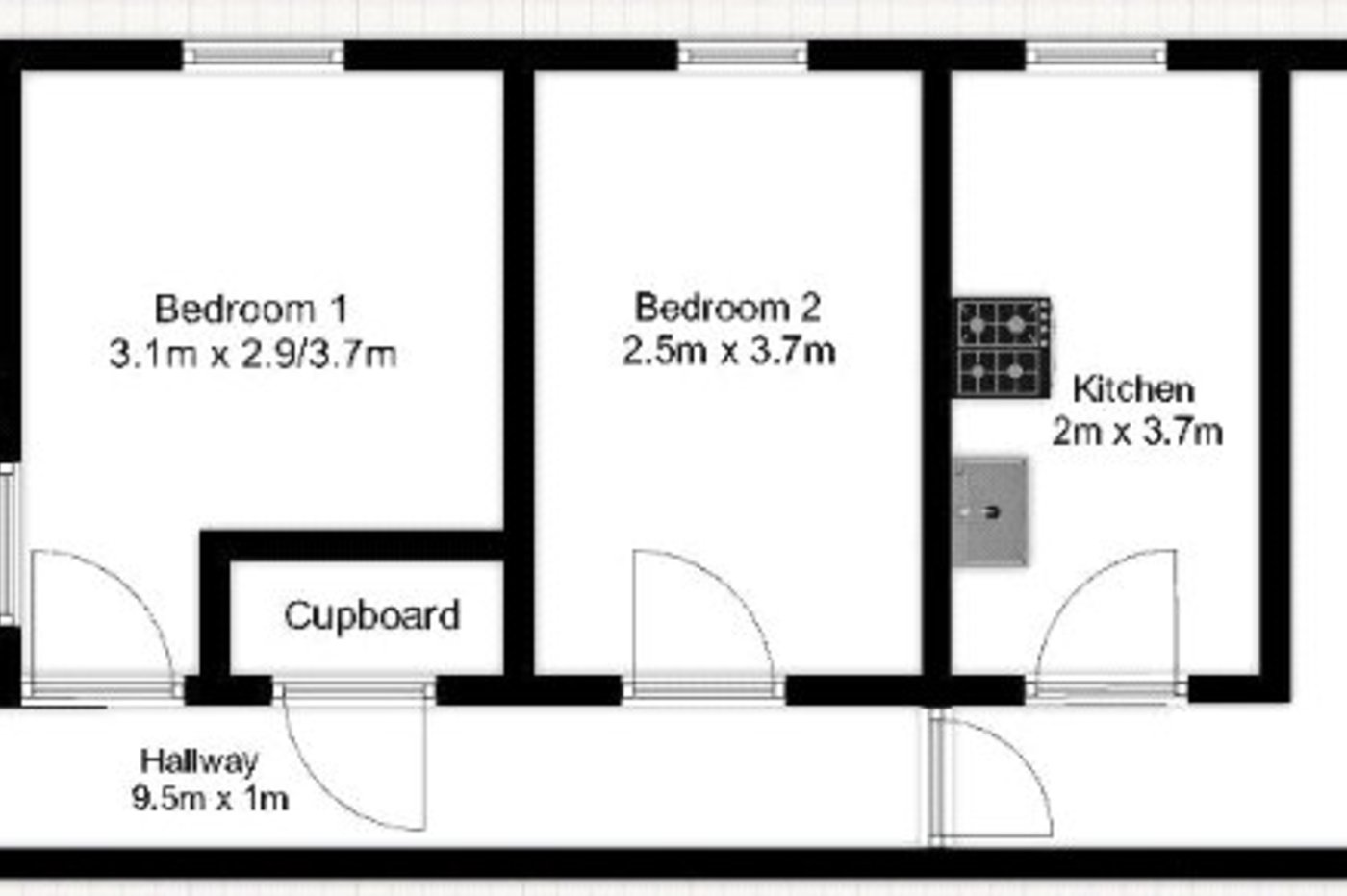 2 bedroom property to rent in London | 