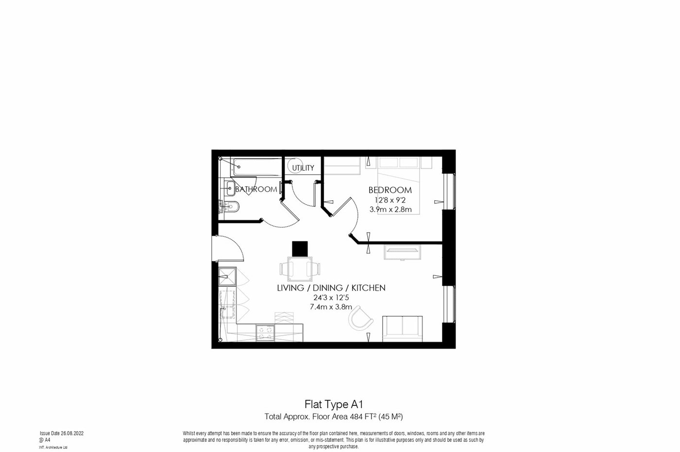 1 bedroom property to rent in Chatham Maritime | Robinson Michael & Jackson