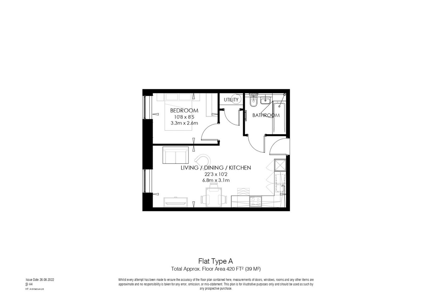 1 bedroom property to rent in Chatham Maritime | Robinson Michael & Jackson