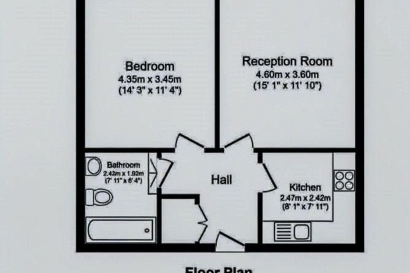 1 bedroom property to rent in London | Robinson Jackson