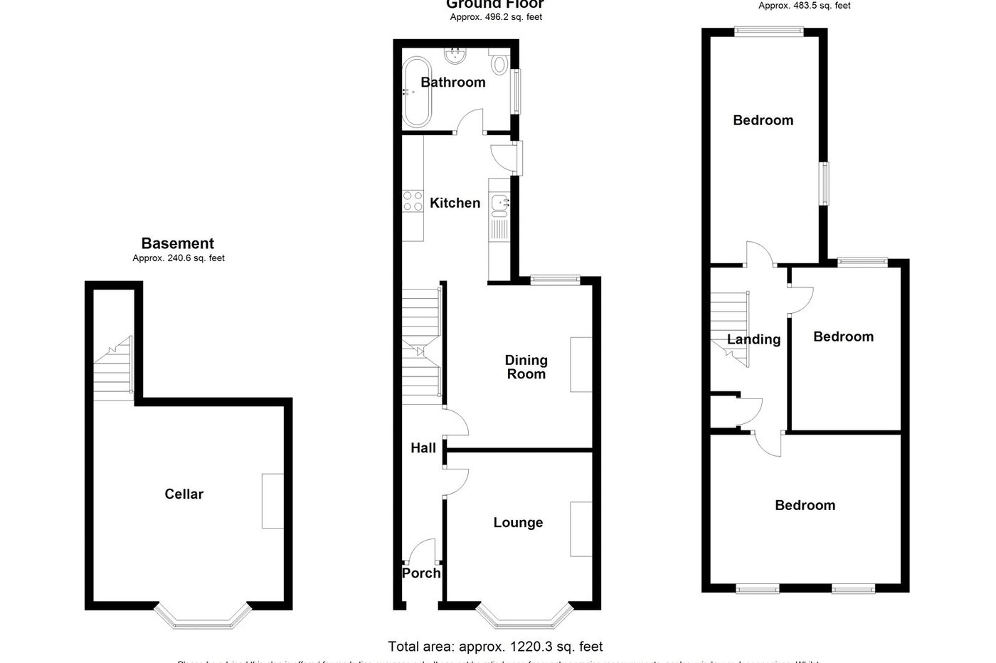 3 bedroom house to rent in Chatham | Robinson Michael & Jackson