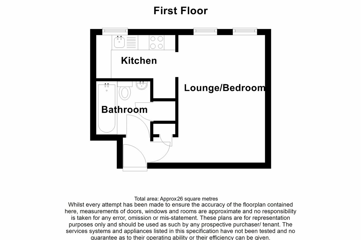 1 bedroom property to rent in Crayford | Robinson Jackson